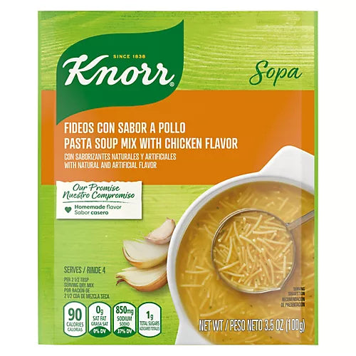 Knorr Pasta Soup Mix w/Chicken Flavor 100 Gr