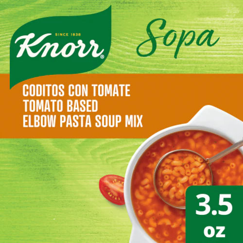 Knorr Tomato Based Elbow Pasta Soup Mix 100 Gr