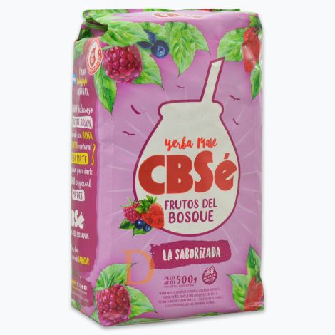 CBSe, Yerba Mate, Frutos del Bosque, 500g