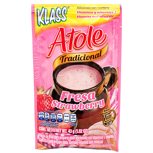 Klass Atole Strawberry/Fresa 43 Gr