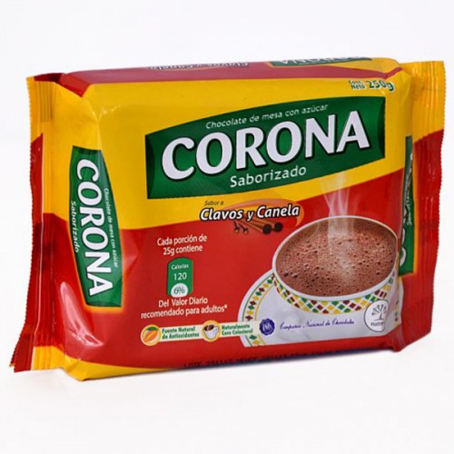 Corona, Cloves & Cinammon Chocolate,250g