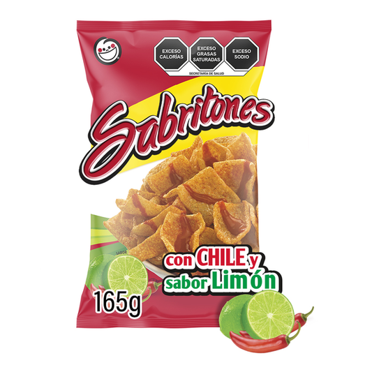 Sabritones Chile Limon, 165g