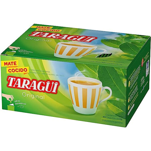 Taragui, Yerba Mate, Cocido, 25 bags