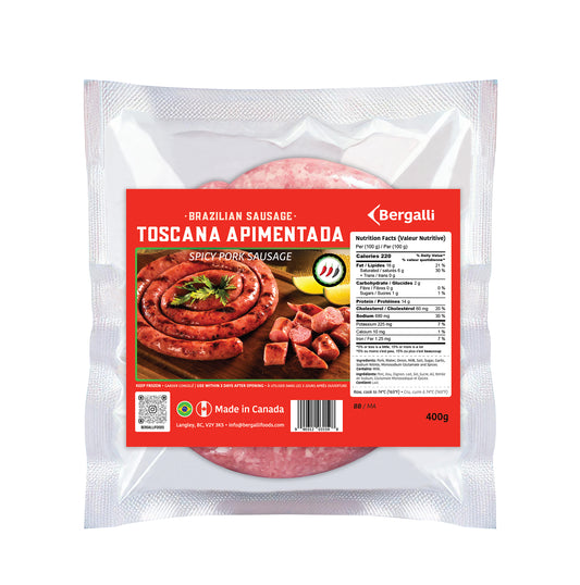 Bergalli Food Toscana Apimentada Sausage 400g