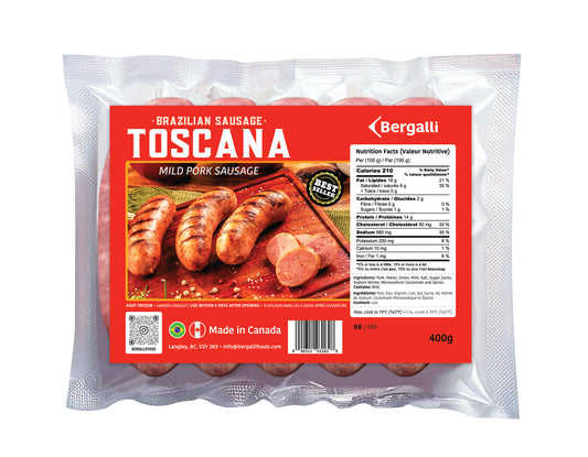 Bergalli Food Toscana Sausage 400g