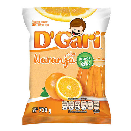 DGari Jelly Naranja 120g