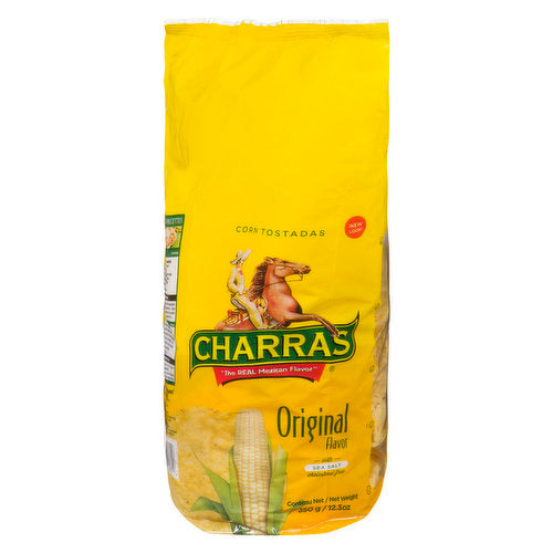 Charras, Tostadas Originales, 350g