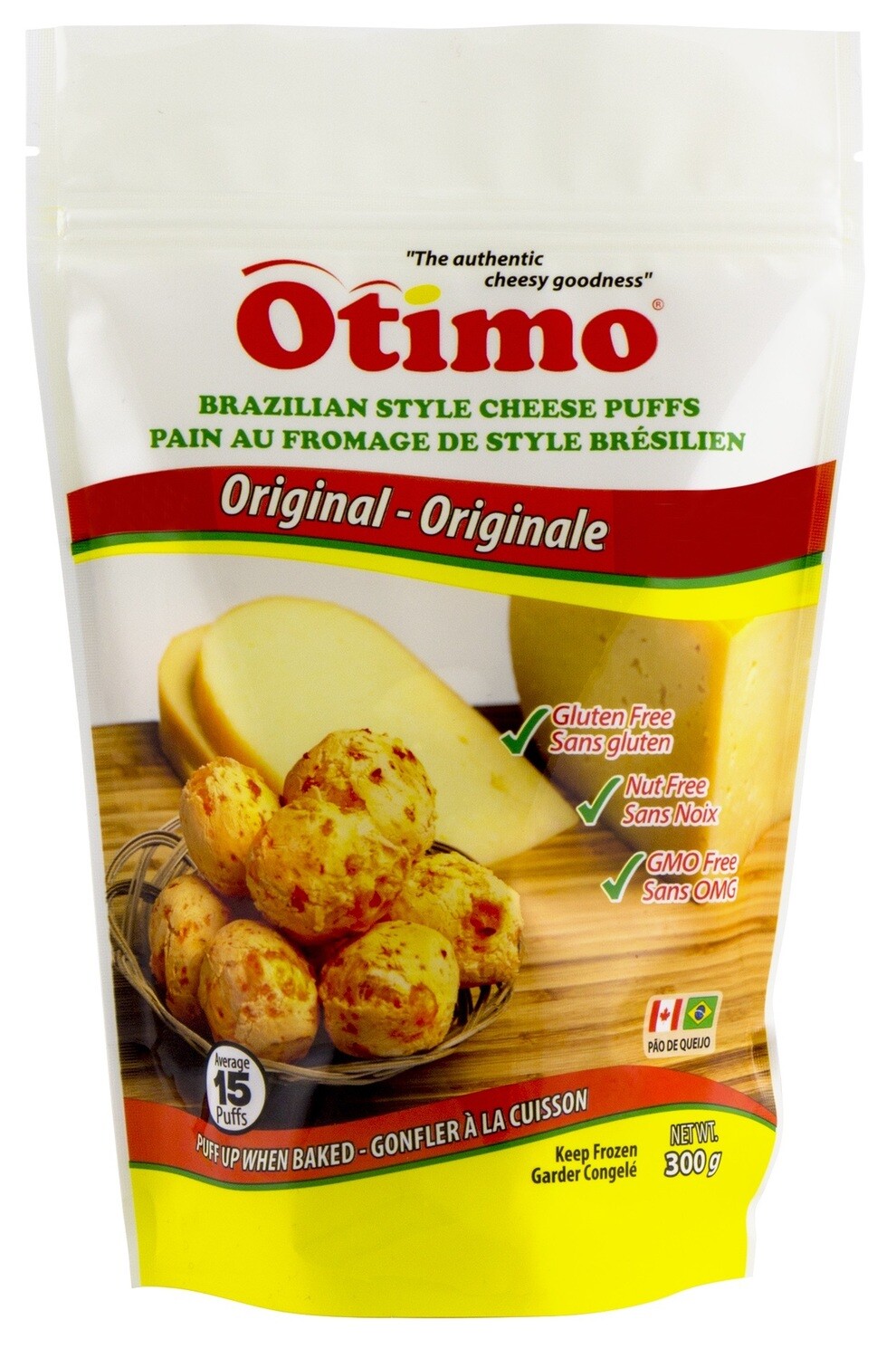 Otimo, Cheese Puffs, Original, 300g
