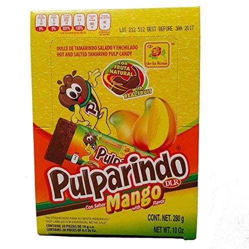 Pulparindo Mango 20pzs