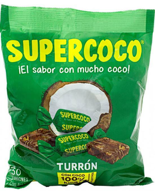 Supercoco, Turron, (50pzs)