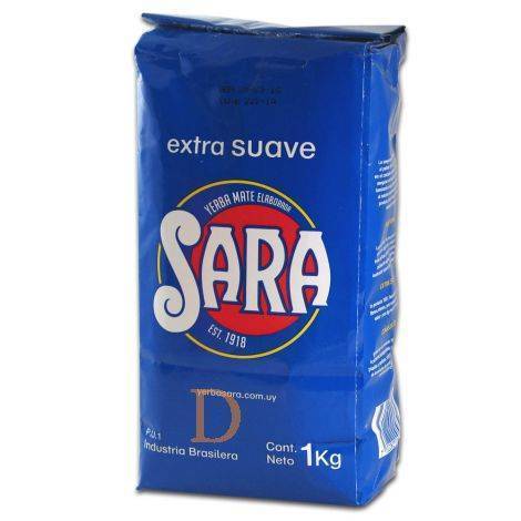 Sara, Yerba Mate, Extra Suave, 1kg