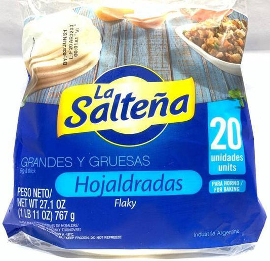 La Saltena, Tapas de Empanadas, Hojaldradas, 550g