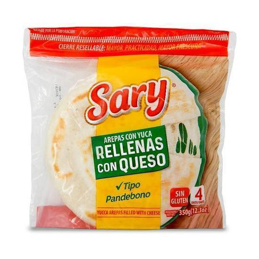 Sary, Arepa Yuca Rellenas con Queso, 350g