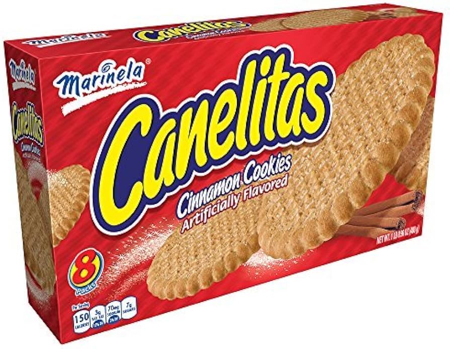 Marinela, Canelitas, 8 Pack 480g