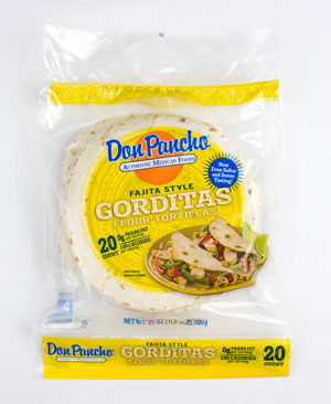 Don Pancho, Flour Tortillas, Gorditas Style, 16 count