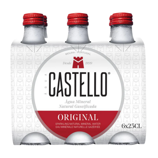 Castello, Mineral Water, 6 Pack