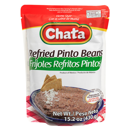 La Chata, Refried Pinto Beans, 430g
