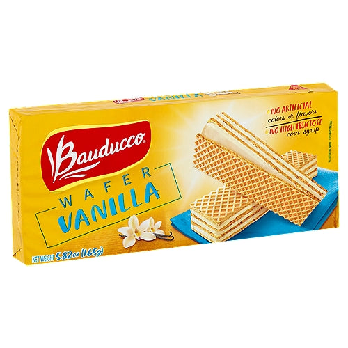 Bauducco, Vainilla Wafer, 165 gr