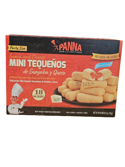 Panna, Cheese & Guava Mini Tequenos, 18 Units