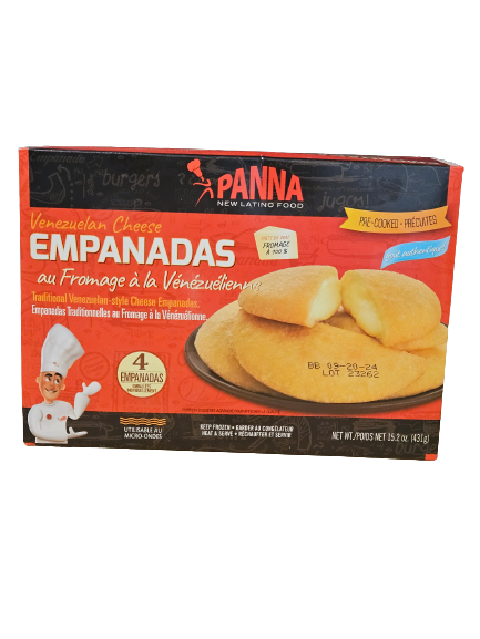 Pann, Cheese Empanada, 4 units