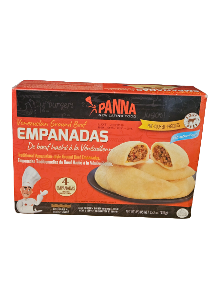 Panna,Beef Empanadas, 4 units