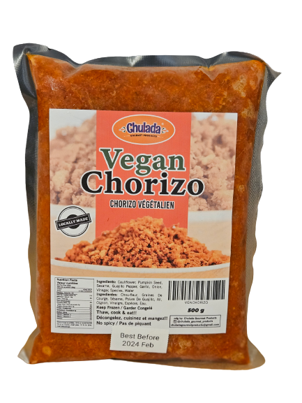 Chulada, Vegan Chorizo,  500g