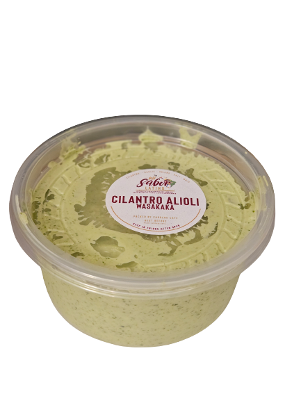 Mi Sabor Latino, Fresh Made Cilantro Garlic Aioli, 300ml