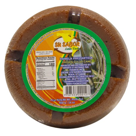 Su Sabor, Panela Prepartida, 454g