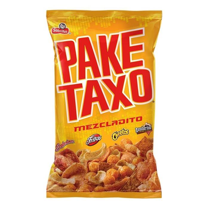 Pake taxo Mezcladito Sabritas, 170g