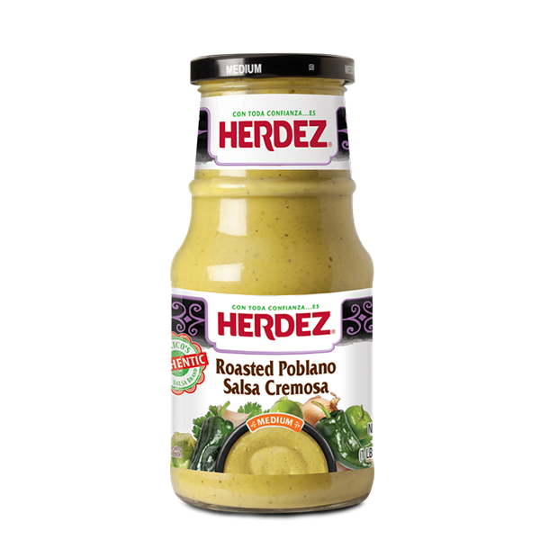 Herdez, Roasted Poblano Cremosa, 434ml